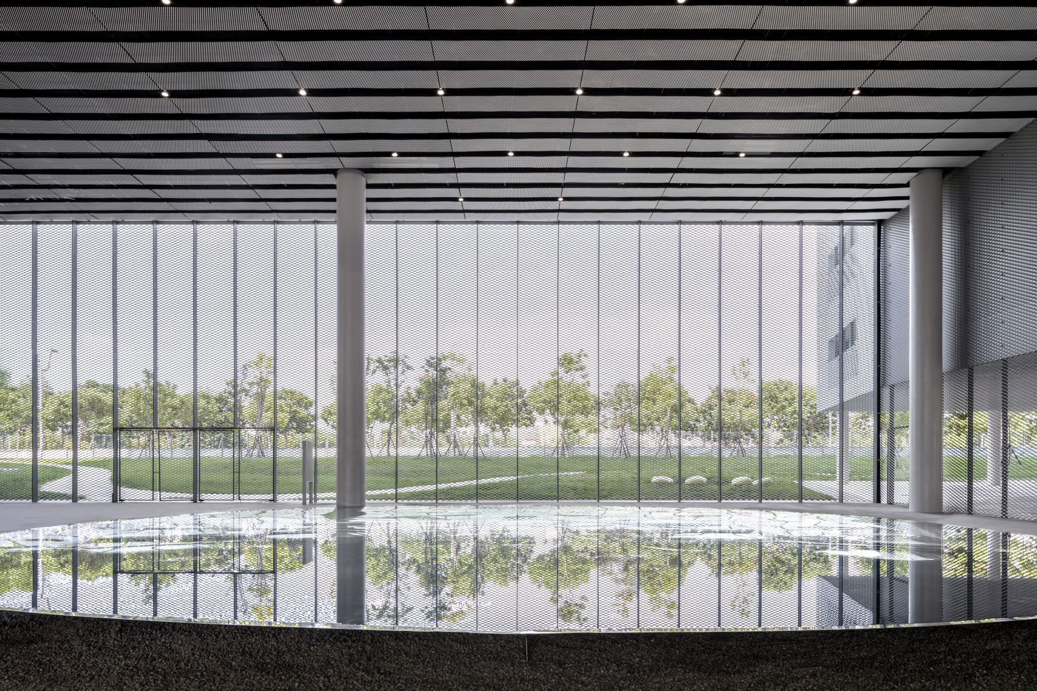 臺中綠美圖大廳 。圖片來源：臺中綠美圖提供｜YHLAA李易暹攝影